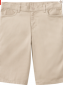 Girl's School Shorts Khaki